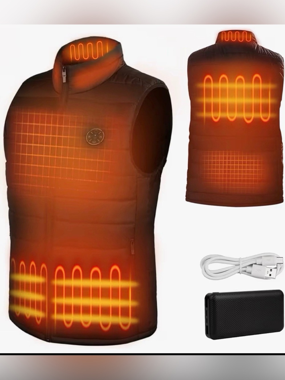Heated Vest with Battery Pack Included 20000mAh for Hunting/Hiking